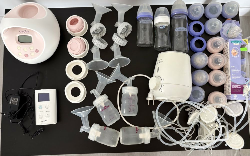 Pachet pompe Spectra S2 si S9+, incalzitor Philips Avent + accesorii