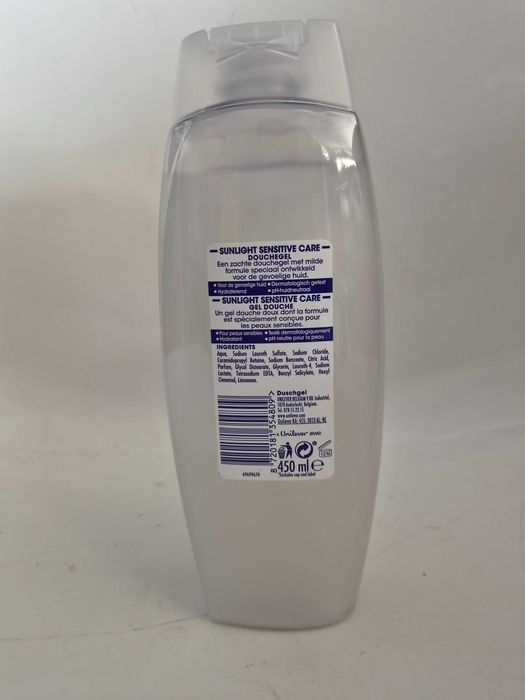 1бр-4.99€ 2бр-7.99€ Sunlight душ и пяна за баня 675мл, 0% сапун / чувствителна кожа