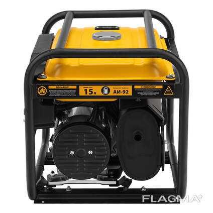 Генераторы бензиновые однофазные , ручной стартер