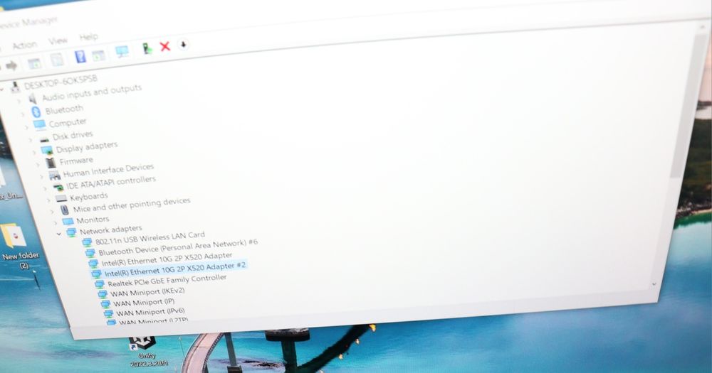 Placa retea Originala Intel X520-DA2 SFP+ Dual Port 10Gb + 2 x Module Gtek 10GbE