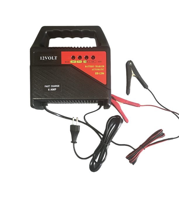 Зарядно за акумулатор NB - 1206S , 230VAC , 12VDC , 6A