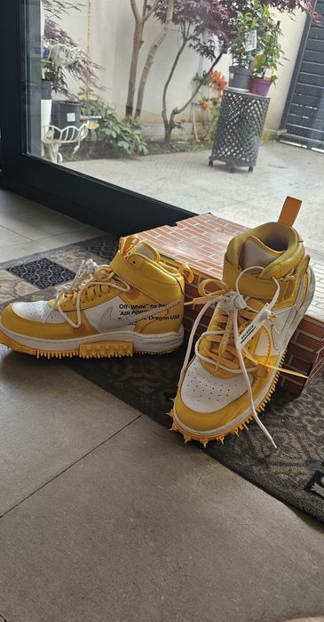 Nike x Off-White Air Force 1 Mid Varsity Maze