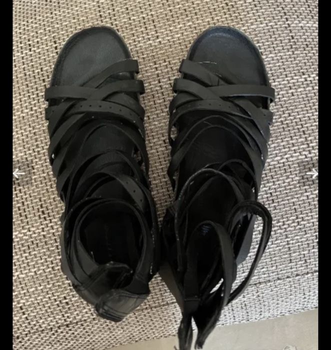 Готини сандали от ест. кожа Dario Bruni и Vagabond 37 номер