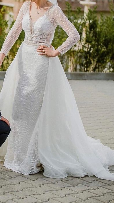 Rochie Mireasa cu sau fara trena