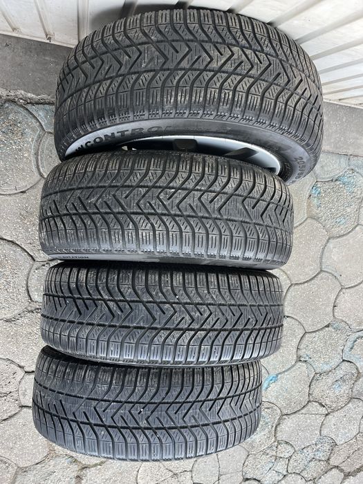 Jante aliaj 5x112mm, anvelope 205/55 R16 Audi A3, A4, Seat, Skoda, VW