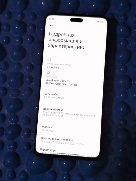 Xiaomi 13 lite 256 gb Ram 8 5G EAC