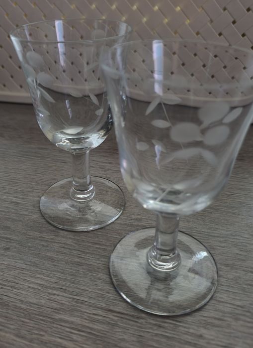 Советские рюмки для вина, коньяка.