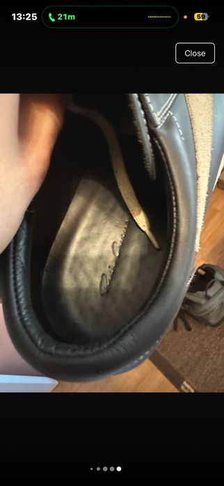 rick owens vans learher black