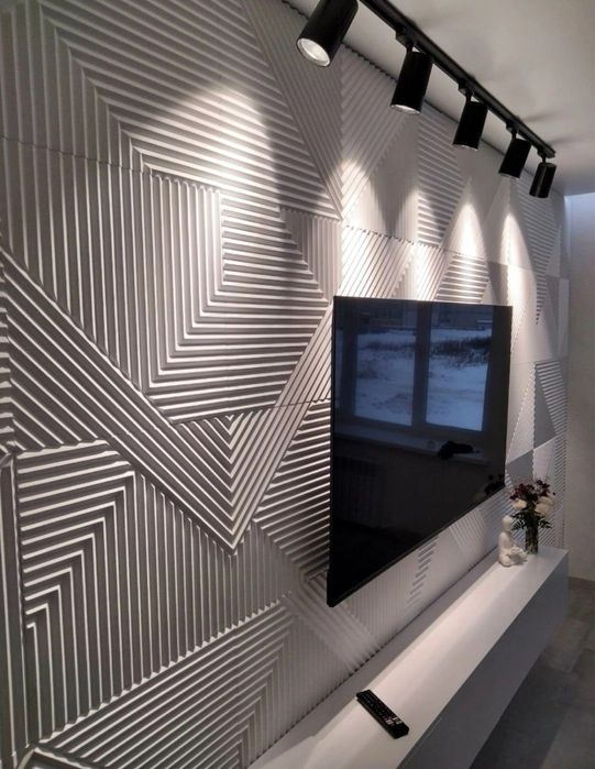 3д панель Fields | gips 3D panel 3д панели decor lepka tyaga aboy обои