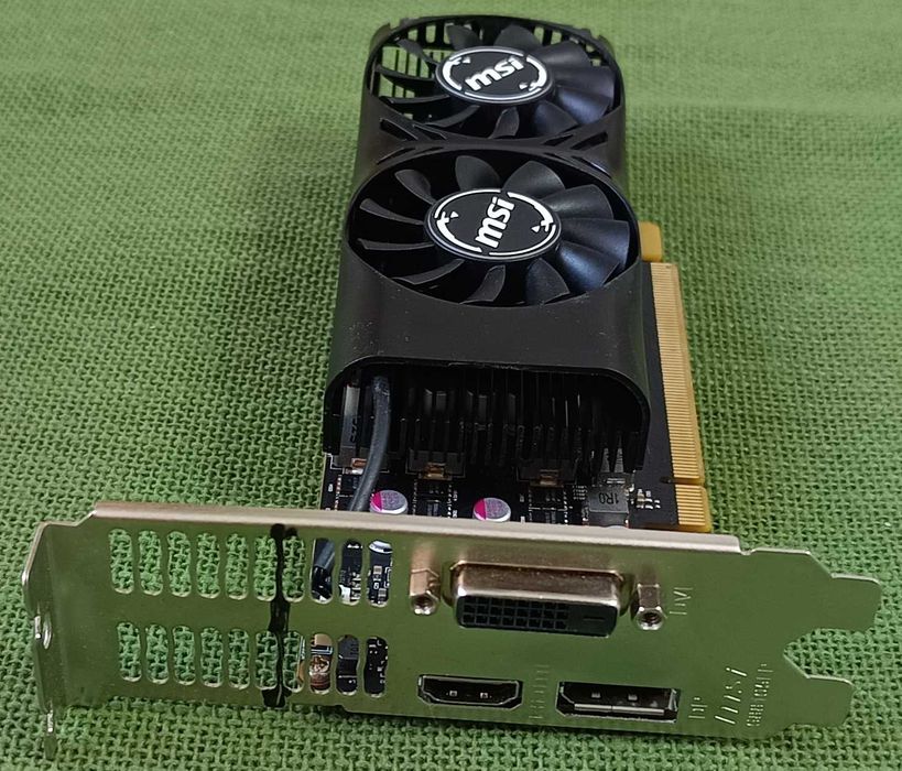 Placa video gaming MSI GTX 1050 Ti Low Profile IMPECABILA Fara alimentare aux