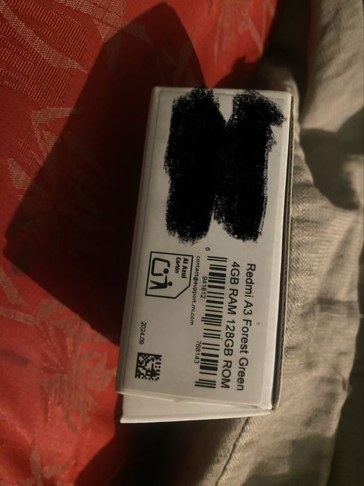 Vand Redmi A3 Verde 128GB 4GB RAM fara niciun defect,pret 450lei