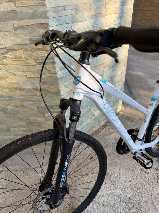 Премиум нов велосипед Shockblaze – SR Suntour / Shimano / Дискови спирачки