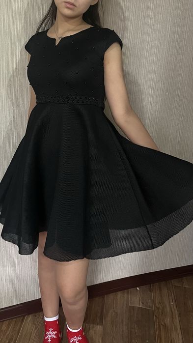 Черный платье размер 40-42