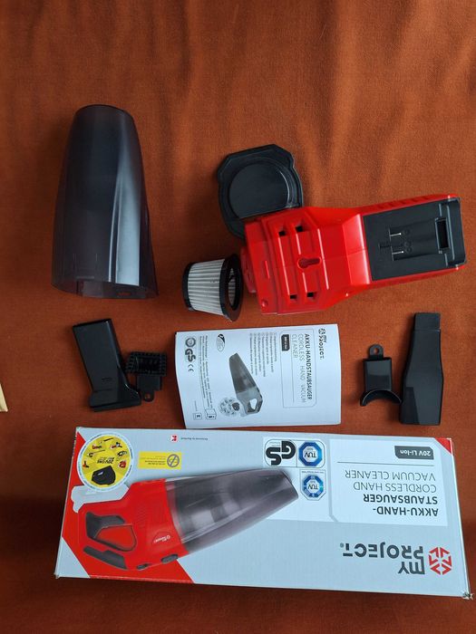 Aspirator auto multifunctional, MyProject pentru acumulator 20V