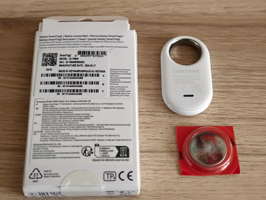 Тракери Samsung Galaxy Smart Tag, Smart Tag+, Smart Tag2