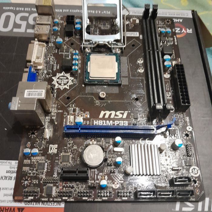 Msi H81m-p33 материнская плата