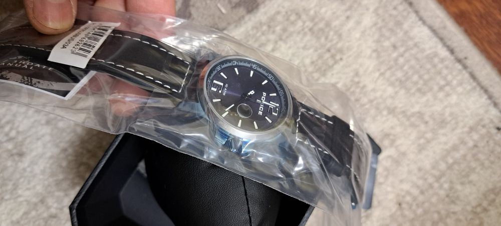 Ceas de mana Police blue