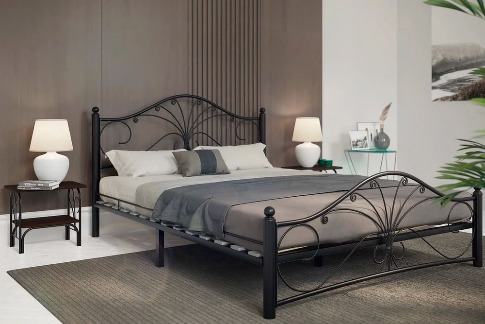 Металлическая кровать (Askona)