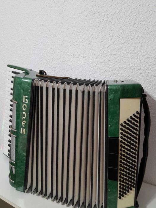 acordeon verde de vanzare