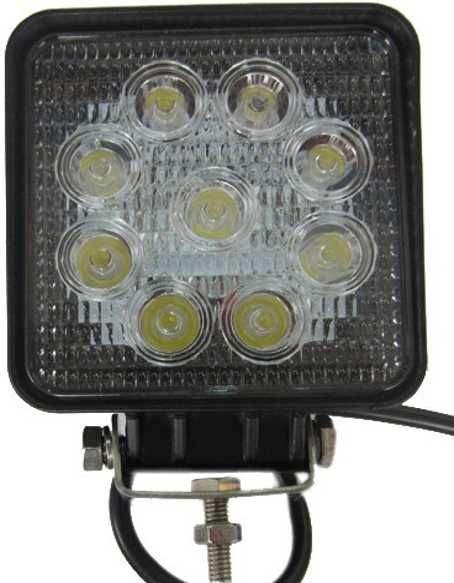 ЛЕД прожектор 27W 12/24V LED дневни халогени светлини фар раб. лампа