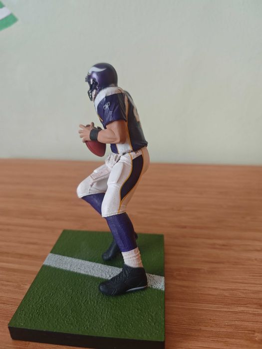 Brett Favre memorabilia Vikings , висококачествена склуптура Брет Фавр