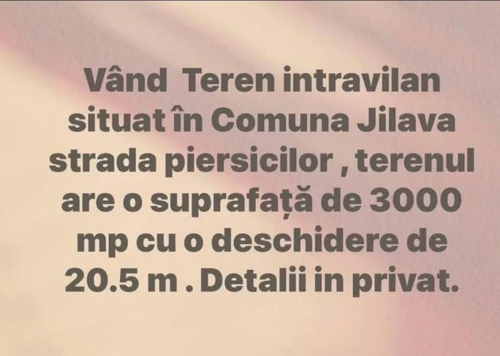 Teren intravilan