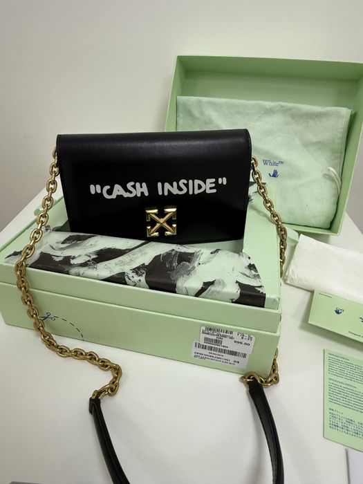 Off white дамска чанта