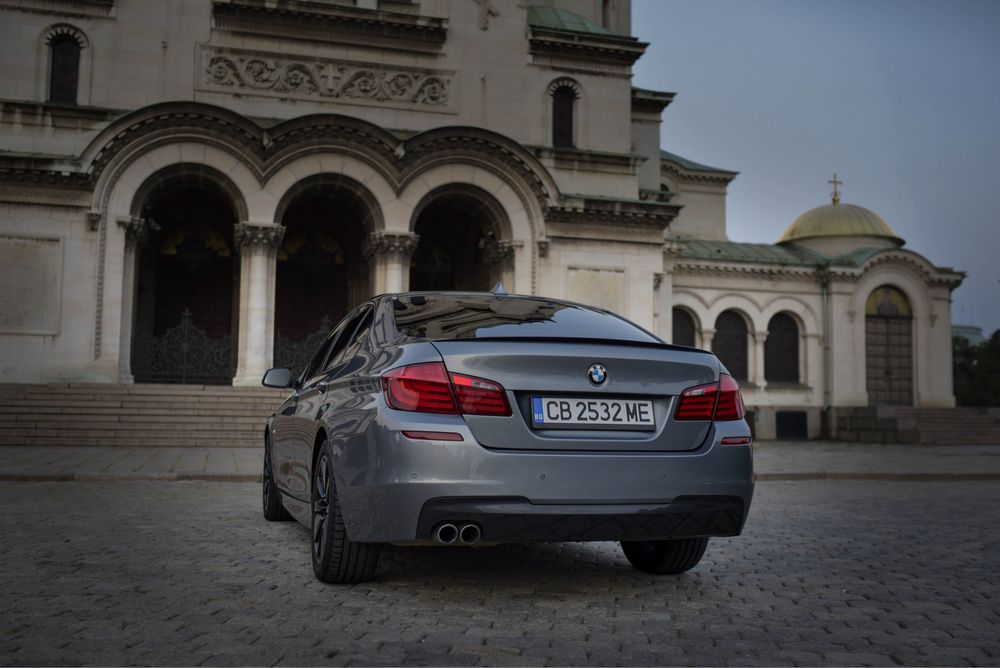 Автомобил BMW F10 под наем за бал/сватба и др.
