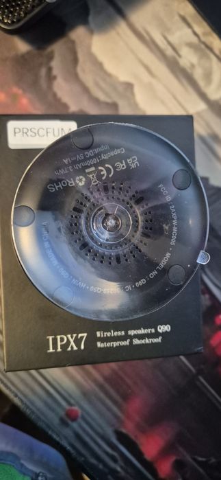 Boxa portabila (bluetooth), Xuevcn Q90, NOUA, RGB, Waterproof