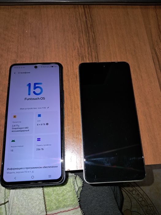 Смартфоны Vivo Y36 две штуки