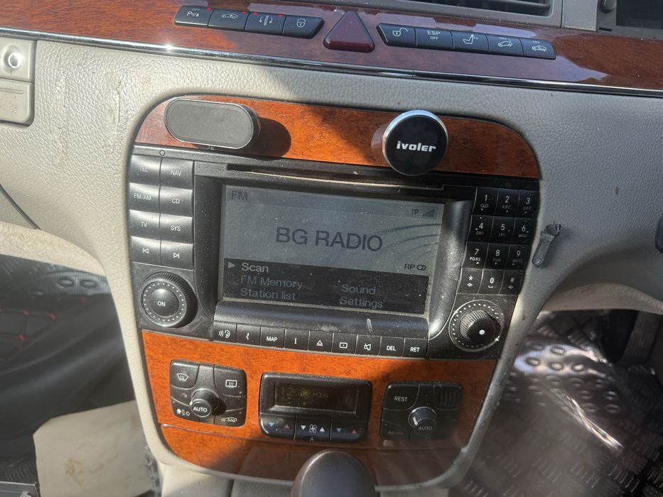 Навигация Мерцедес Ес класа W220 face navigaciq Mercedes S