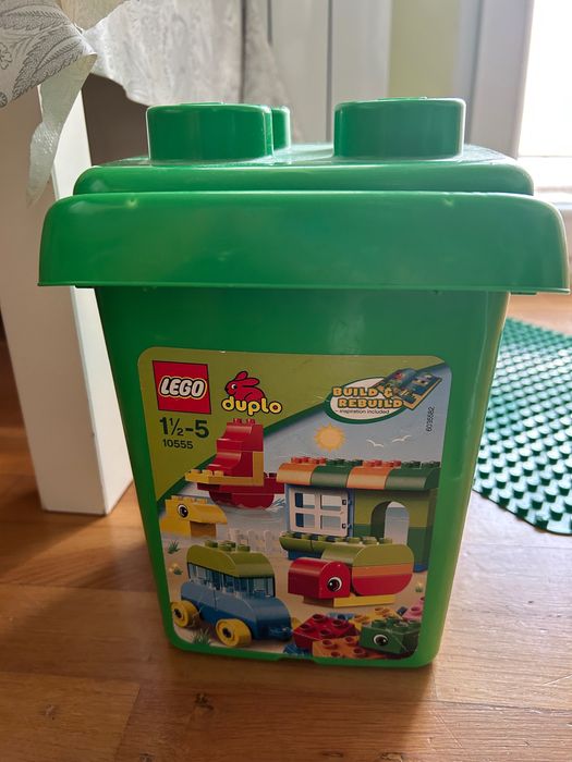 Lego Duplo с подложна плочка