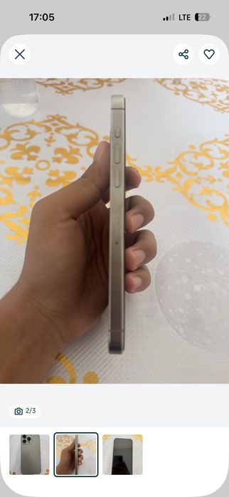Iphon 15 pro 256 gb sotiladi