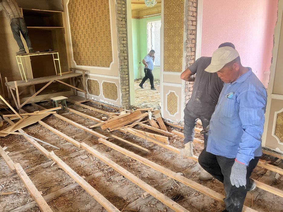 Snos Demantaj. Uy va xar xil turdagi bino va Zdaniya buzamiza