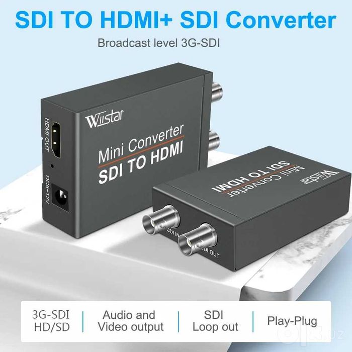 SDI-конвертер в HDMI модели Wiistar HD 3G Video