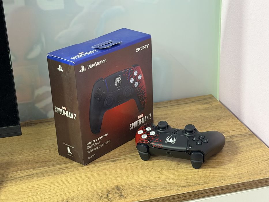 DualSense Ps 5 джойстик на пс 5 геймпад playstation 5 человек паук 2