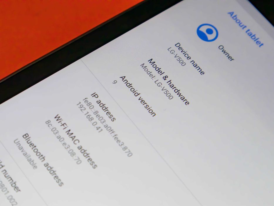 LG V500 8.3' таблет /  Snapdragon 600 / 2GB RAM / 48GB / Android 9