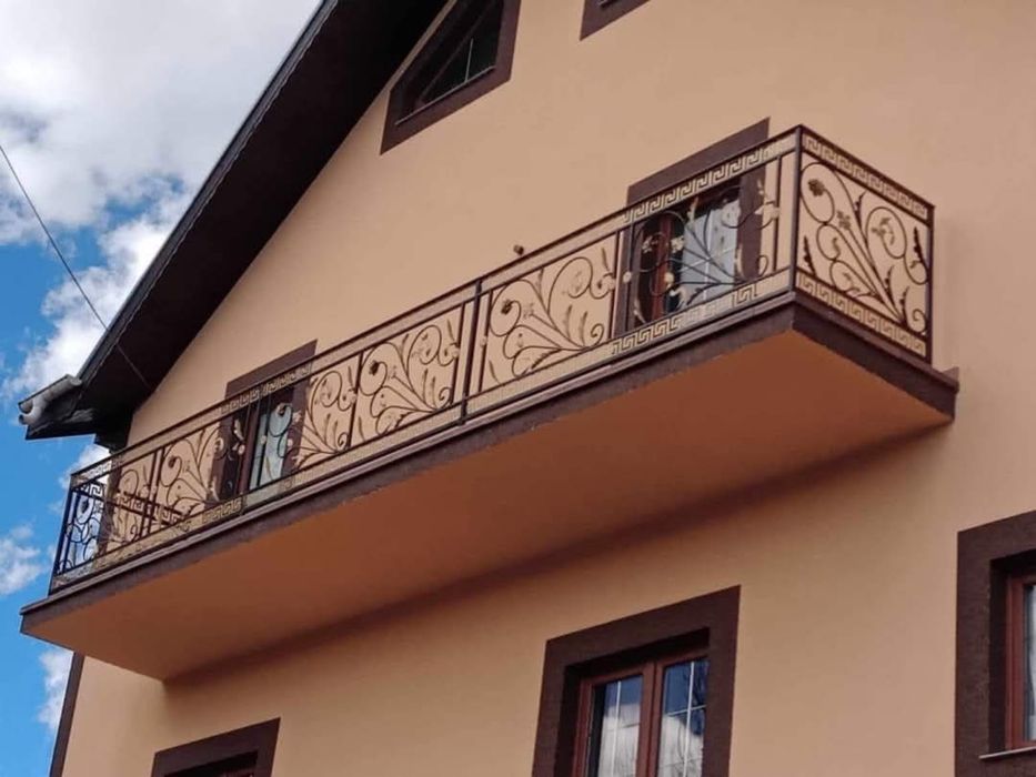 Balustrade din fier forjat