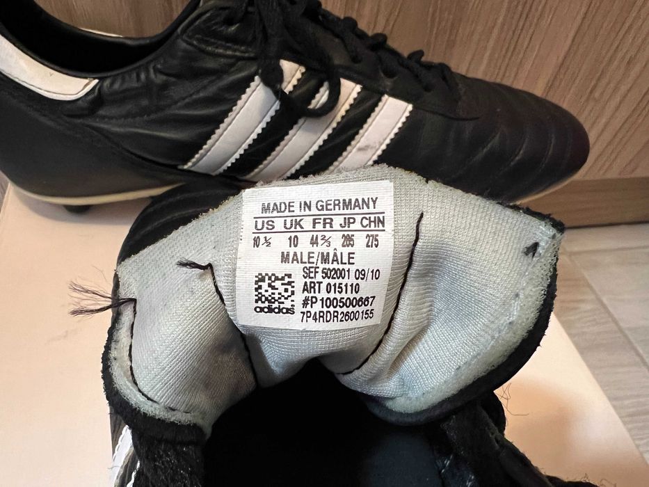 adidas COPA MUNDIAL футболни обувки номер 44,5