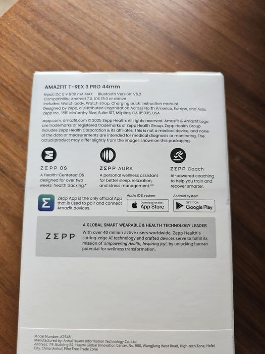 Amazfit T-Rex 3 Pro 44mm Arctic Gold nou