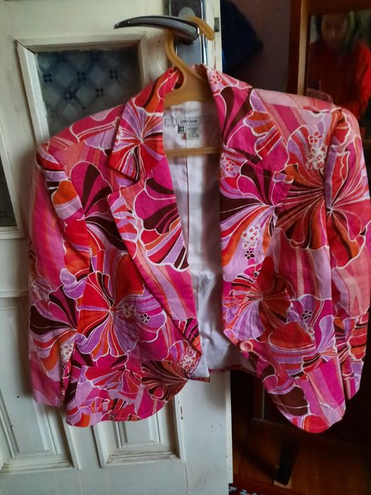 Пиджак Zara и кофта из США