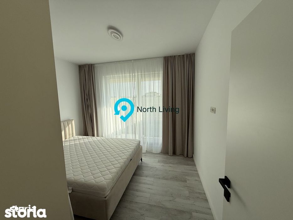 Apartament nou 40 mp, parter, terasa Tunari