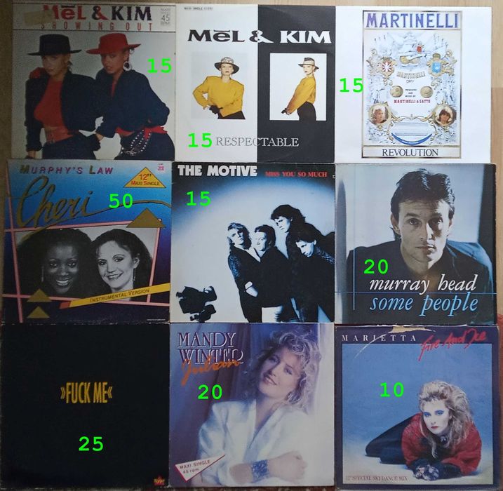 discuri vinil maxi-singles 12", 45rpm
