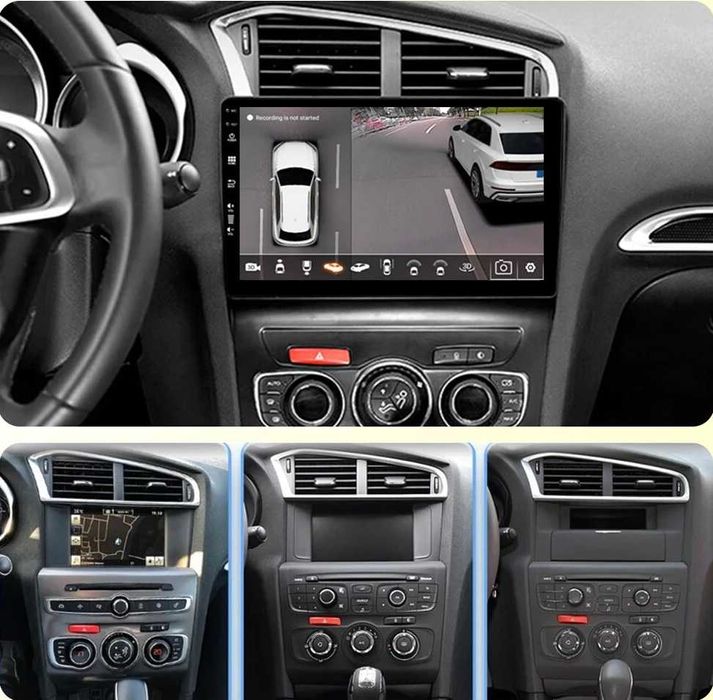 Мултимедия за Citroen C4 C4L DS4 Двоен дин Навигация Android плеър