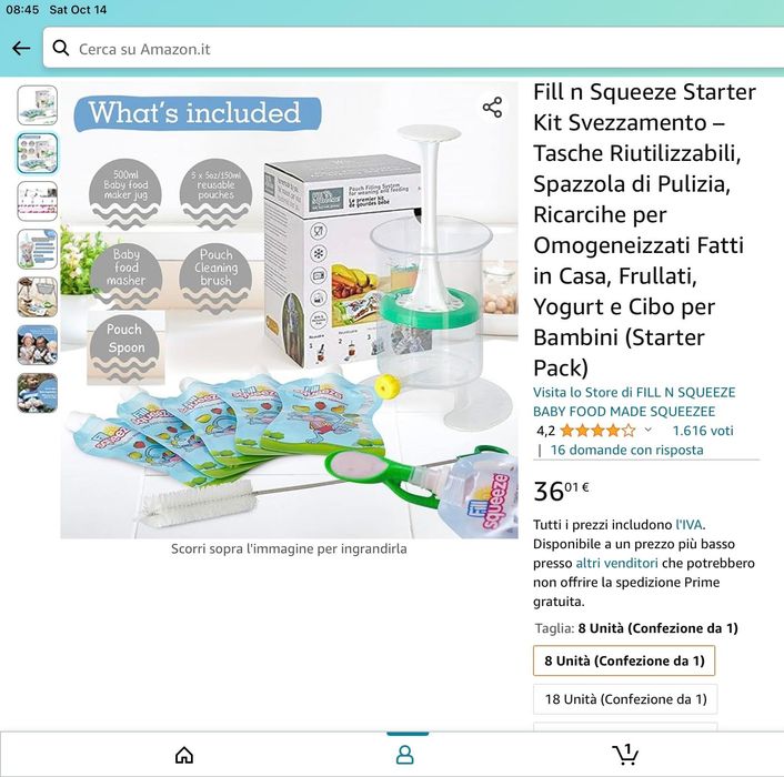 Детска сокоизтисквачка Fill n Squeeze