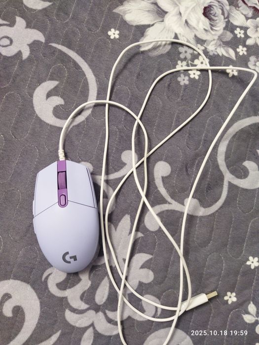 Logitech g102 б.у purple
