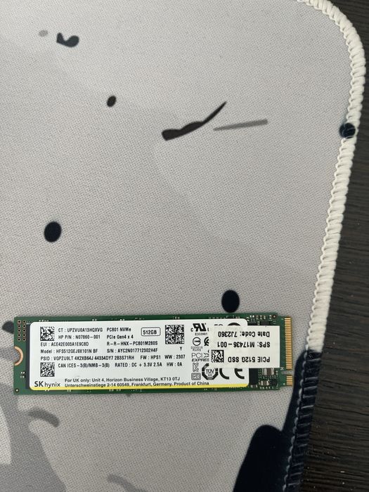 SSD SK hynix PC801 512Гб