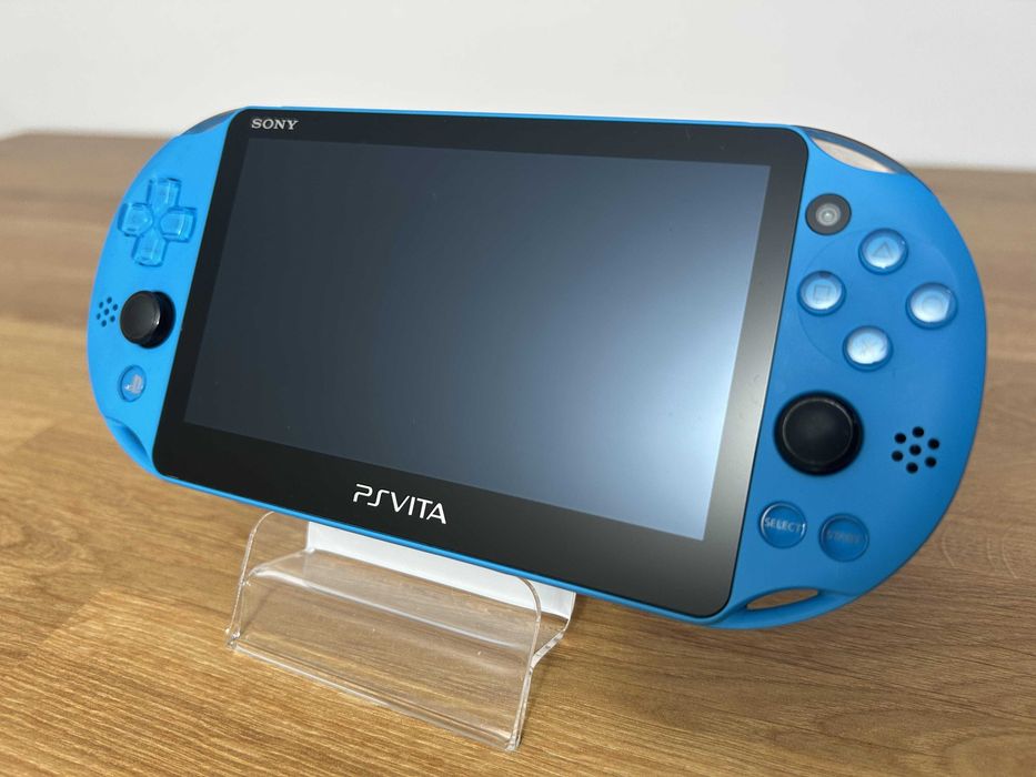 PS Vita Slim Aqua Blue modată — editie japoneza rara, 128GB