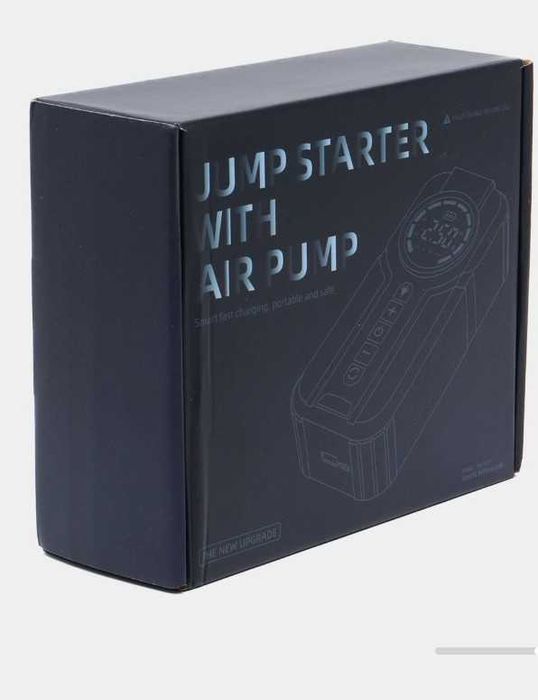 Портативная стартер, компрессор, насос, повербанк