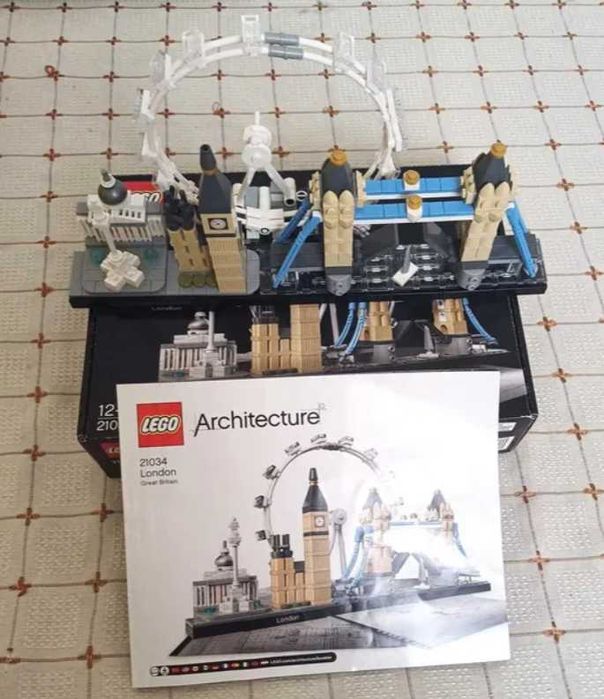 LEGO® Architecture – Londra 21034, 468 piese